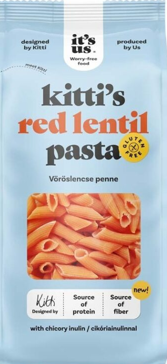 ItsUs- Gluténmentes-Kitti-voroslencse-penne200g